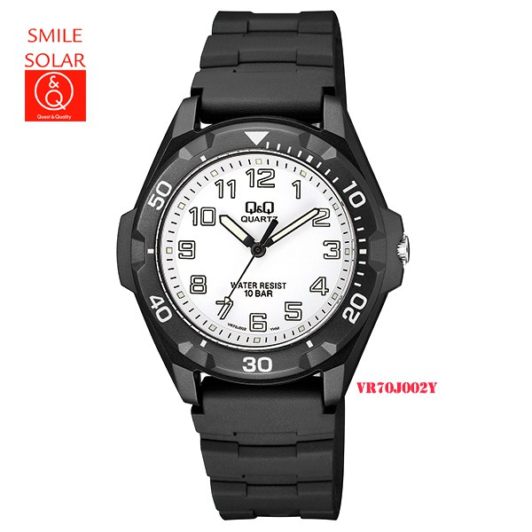 SALE Jam Tangan Pria Casual Sporty Rubber Analog Original Q&amp;Q QNQ QQ VR70 VR70J Series