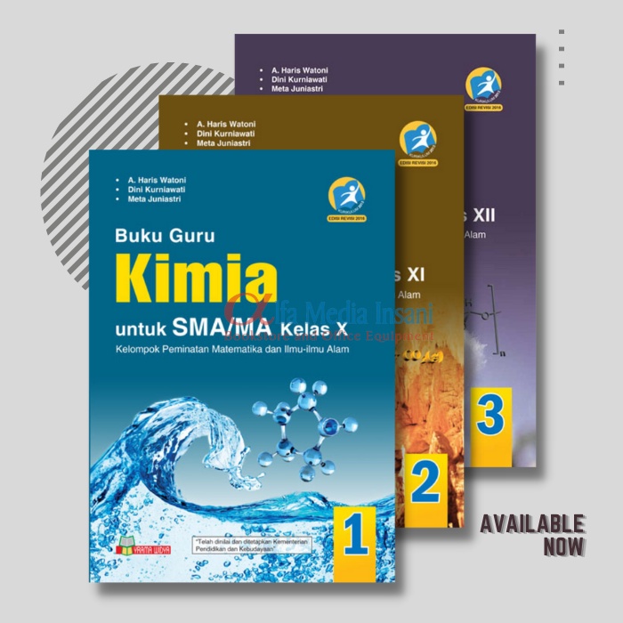 Buku Guru Peminatan Kimia Kelas 10, 11, 12 Yrama Widya