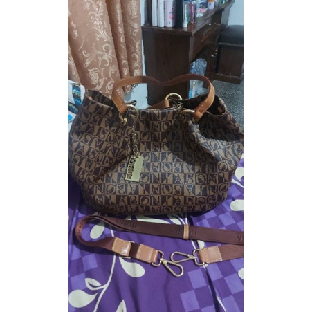 Tas Bonia Tote Size L Preloved Authentic Like New