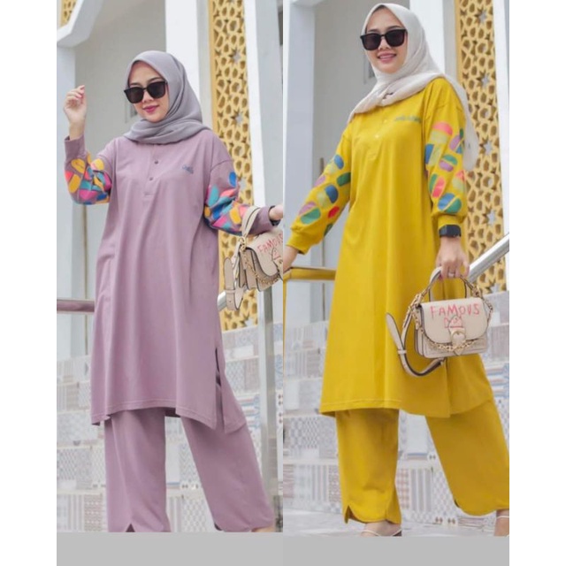 set tunik terbaru model chatifa
