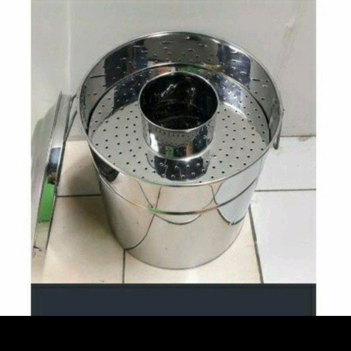 Dandang Bakso Stainless / Tong Bakso / Panci Bakso 28 cm - dandang bakso, 35 cm