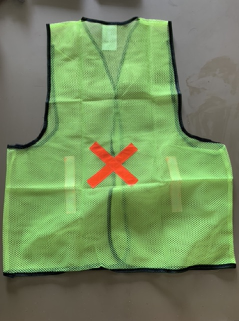 Rompi Jaring / Safety vest / rompi proyek orange / hijau