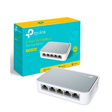 TP LINK 5 Port TL-SF1005D Network Lan Internet Switch HUB