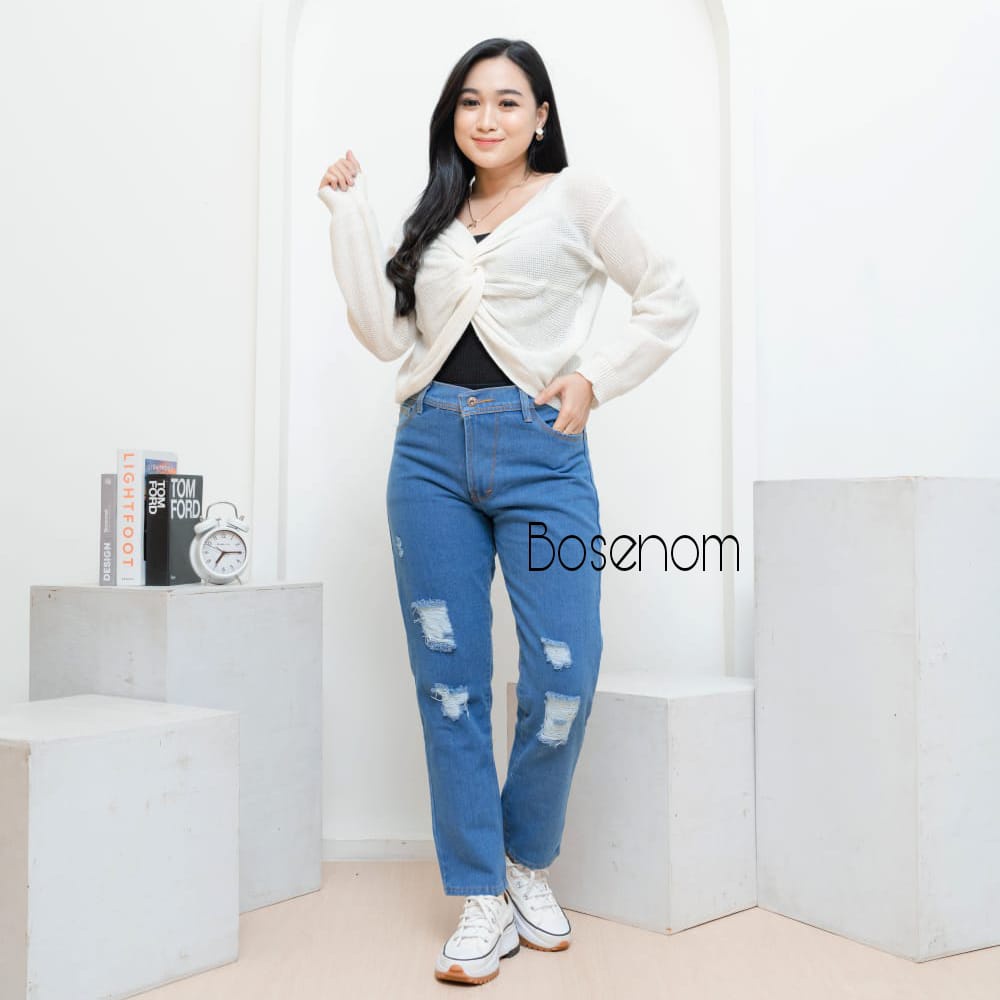 CELANA JEANS SOBEK LAPIS FURING BISA BUAT HIJAB JINS RIPPED KEKINIAN OOTD ALA SELEBGRAM VIRAL MURAH JEANS HIGH QUALITY