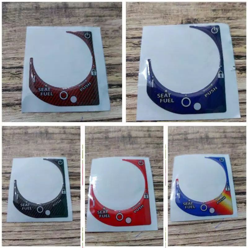 STICKER EMBLEM COVER KONTAK KEYLESS PCX ADP TIMBUL