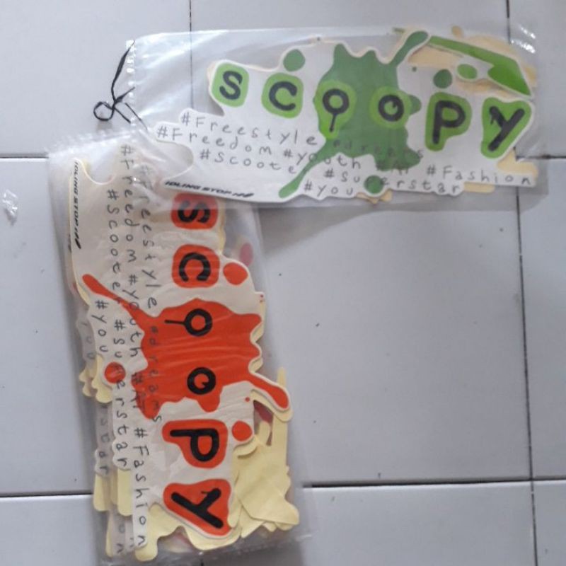 Striping scoopy 2018