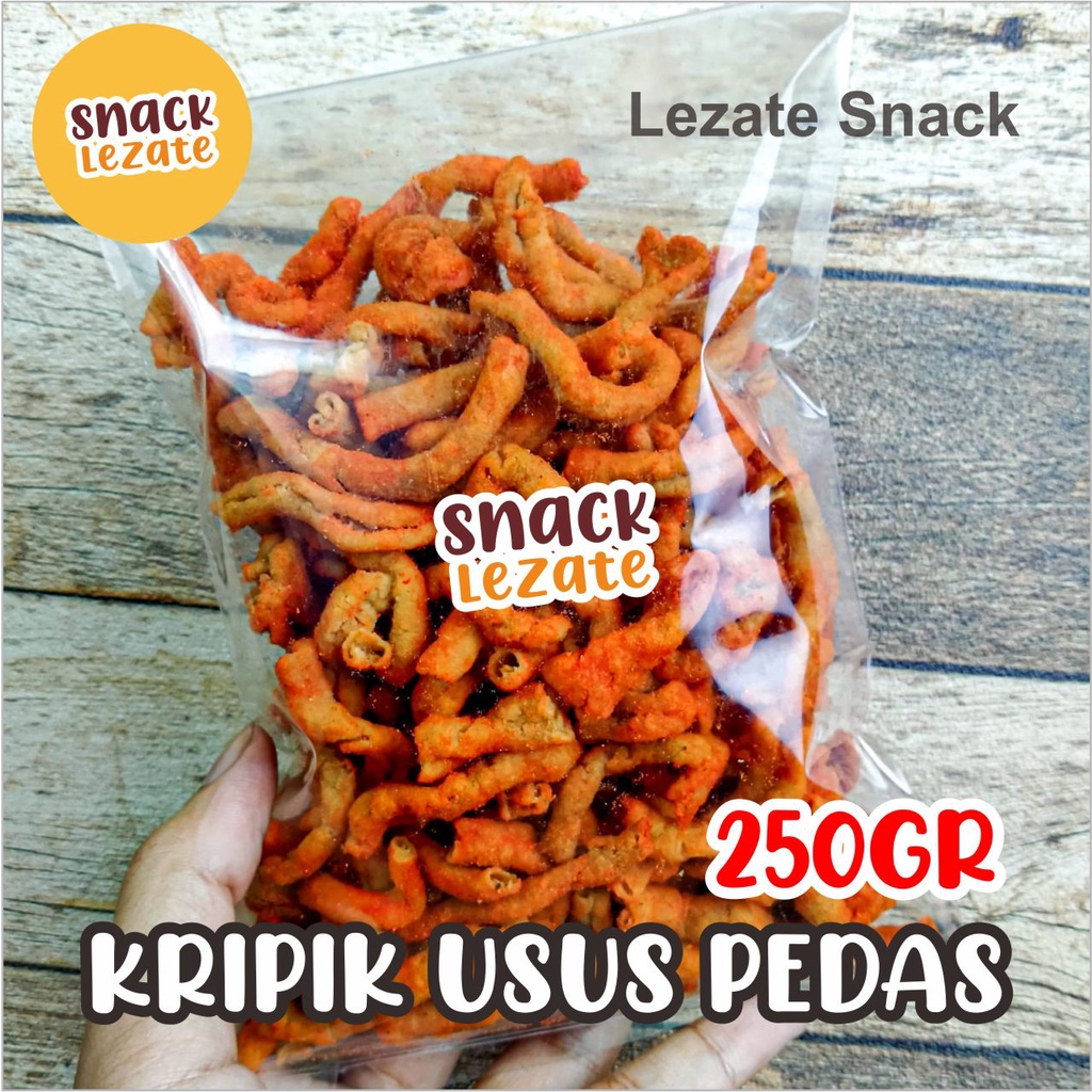 

Kripik Usus Ayam 250GR Pedas Murah Enak Renyah / Keripik Usus Ayam Pedas Balado / Kripsus Usus Kiloan Pedas Lezate