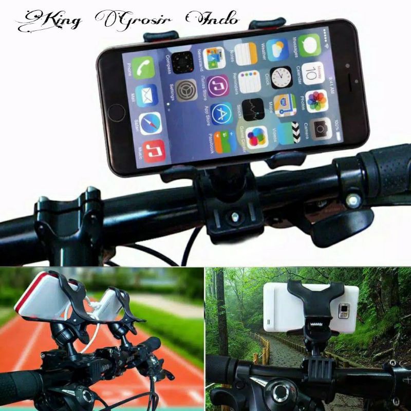 Holder Sepeda Jepit / Holder Hp Sepeda / Holder Bike Phone