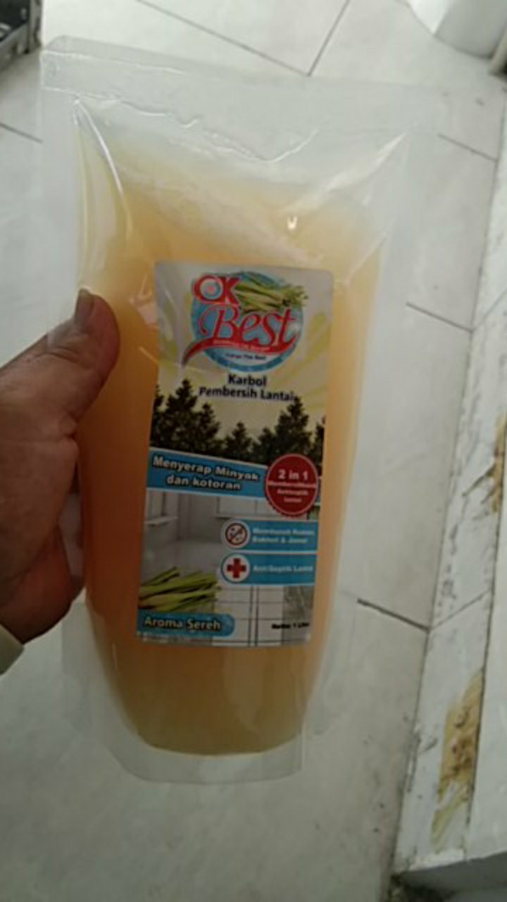 Karbol Pembersih Lantai & Toilet Plus Antiseptik 2 In 1 Disinfektan Harum Wangi Aman Untuk Baby