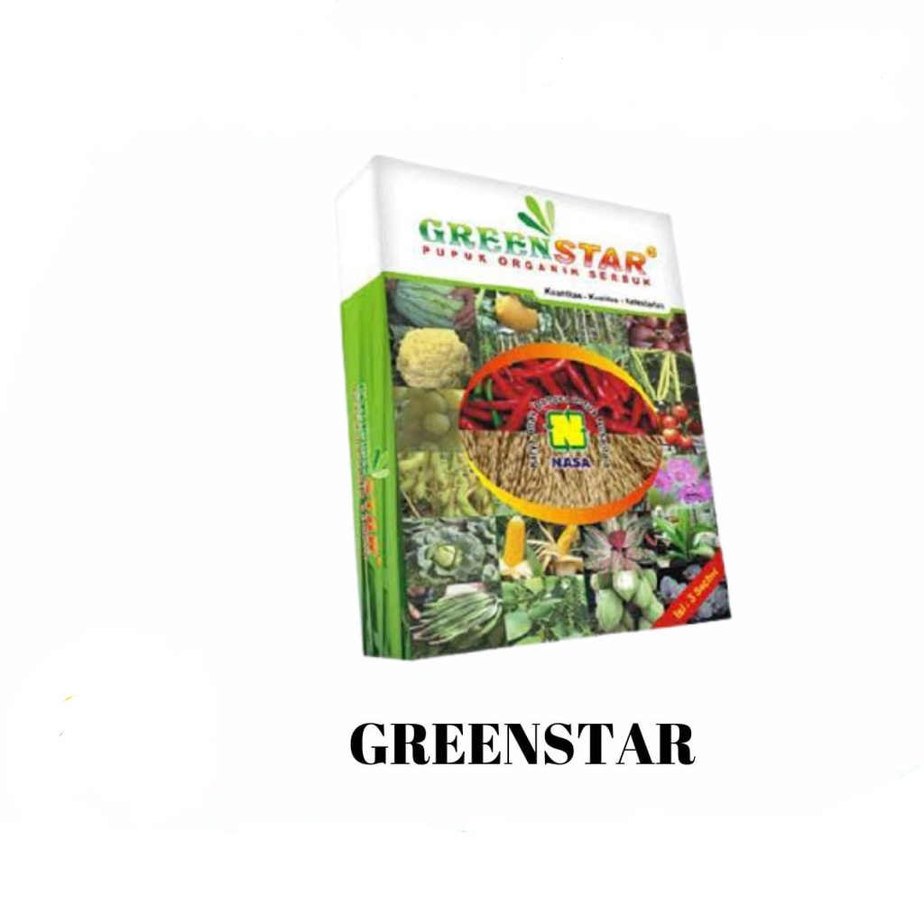 PUPUK GREENSTAR NASA PELEBAT BUAH PELEBAT BUNGA / Pupuk Grees Nasa / Green Star