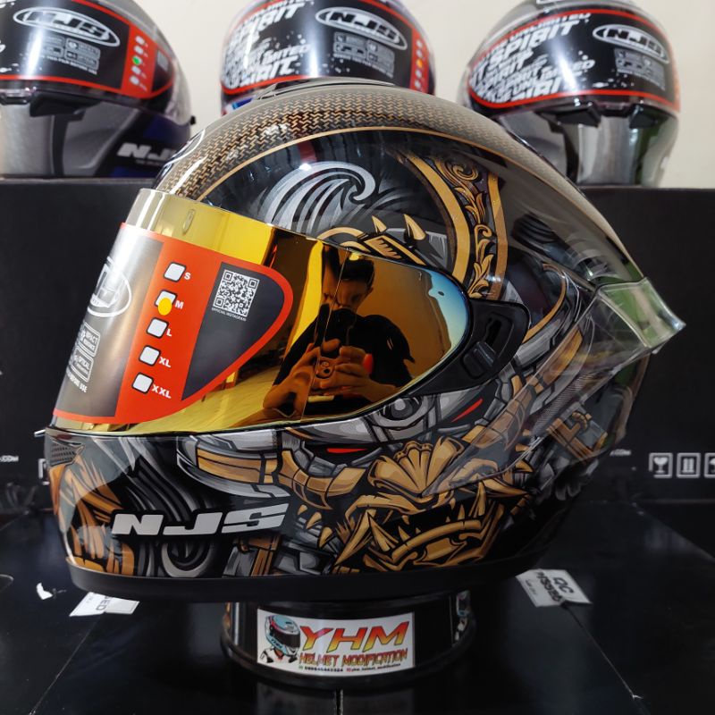 Njs Zx-1 Samurai Limited Edition Helm Njs Zx1 Samurai Limited Edition