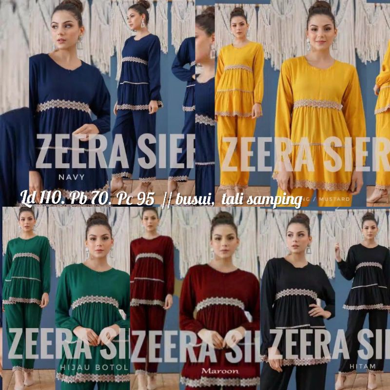 Setelan cp arabian siera