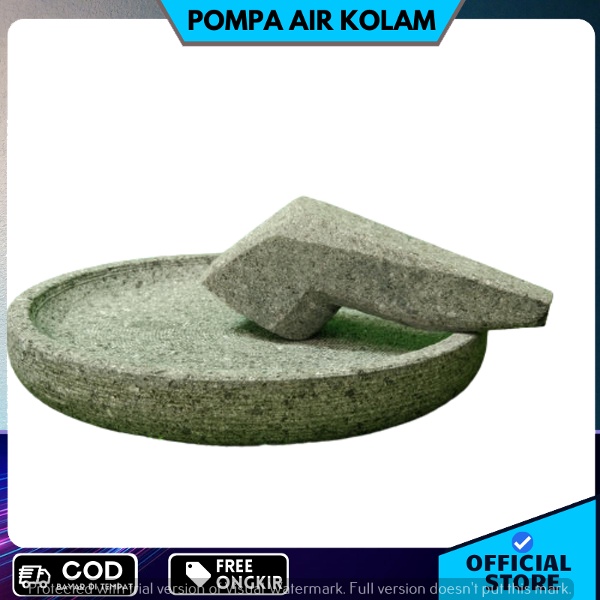 Cobek Dari Batu Asli Cobek Batu Kali 24 CM Cobek Ulekan Bumbu