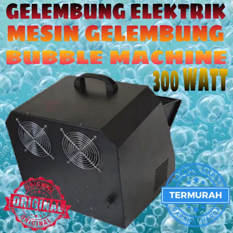 Bubble Machine 300 Watt , Gelembung Elektrik, Mesin Gelembung 300 Watt