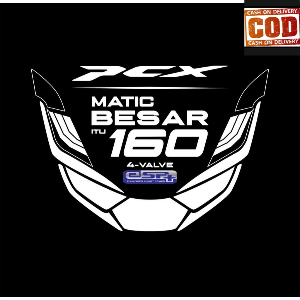 (COD) KAOS PCX MATIC BESAR 160 / TSHIRT BAJU PRIA TERLARIS