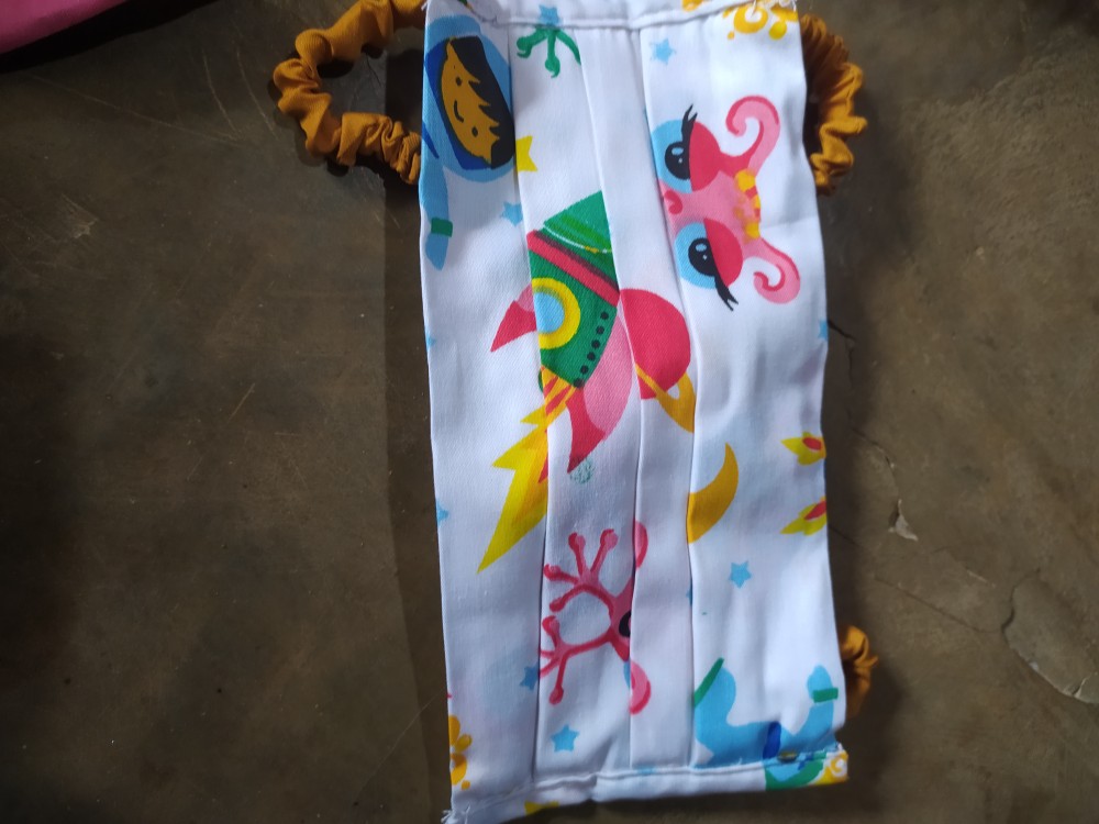 Masker 2ply Serut Bisa Di Isi Tisu