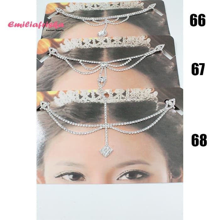  HIASAN  DAHI JODA HIASAN  KEPALA INDIA  AKSESORIS RAMBUT  