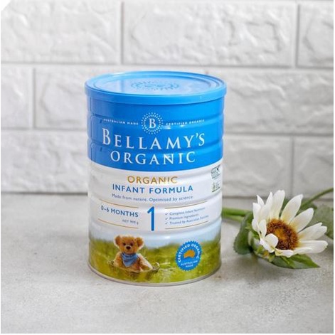 Bellamys Organic Milk Step 1/Step 2/Step 3 (Susu Organik)