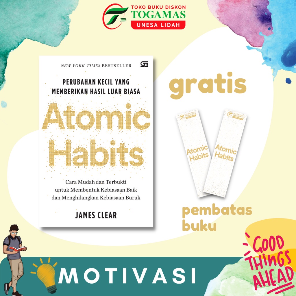 SIAP KIRIM!! THE HABIT JOURNAL // ATOMIC HABITS: PERUBAHAN KECIL YANG MEMBERIKAN HASIL LUAR BIASA KARYA JAMES CLEAR