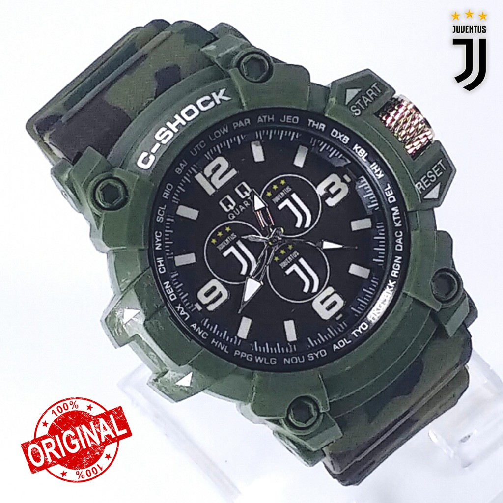 [SPECIAL EDITION] Jam Tangan Juventus Hijau Army