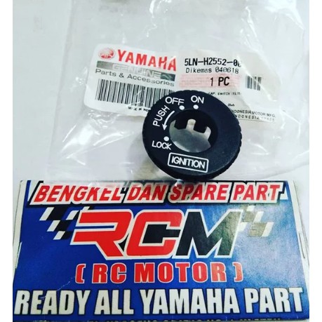 COVER TUTUP KUNCI KONTAK ALL YAMAHA BEBEK MATIC JUPITER Z FIZR F1ZR VEGA MIO DLL ORI ORIGINAL YAMAHA YGP ASLI 5LN-H2552-00