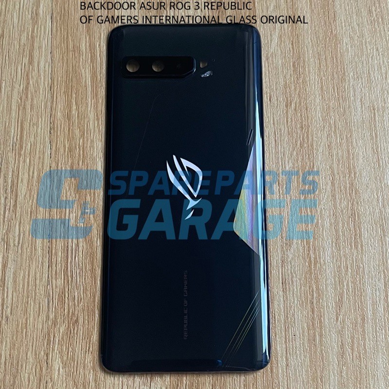 BACKDOOR ASUS ROG PHONE 3 ZS661KL / ZS661KS INTERNATIONAL GLASS ORIGINAL TENCENT GAMES
