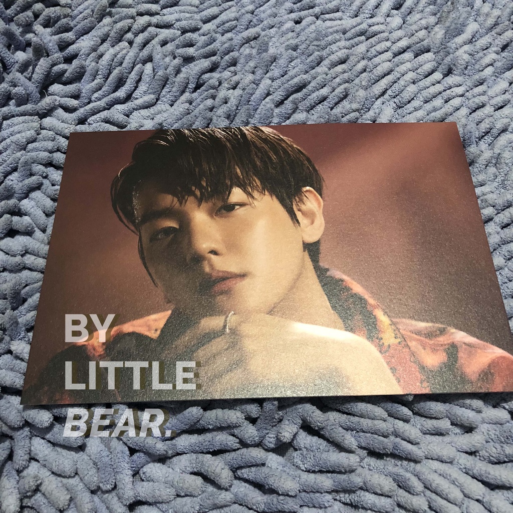 Official Baekhyun Postcard Don't Fight The Feeling