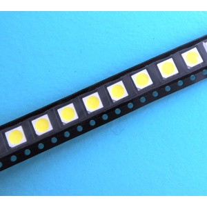 Chip SMD 30pcs LED 5050 Cold White 6000K - 7000K 3.0V - 3.4V 0.5W Putih