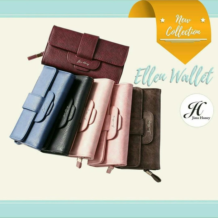 DKW-557 JH ELLEN WALLET/DOMPET WANITA/DOMPET KARTU/DOMPET PANJANG
