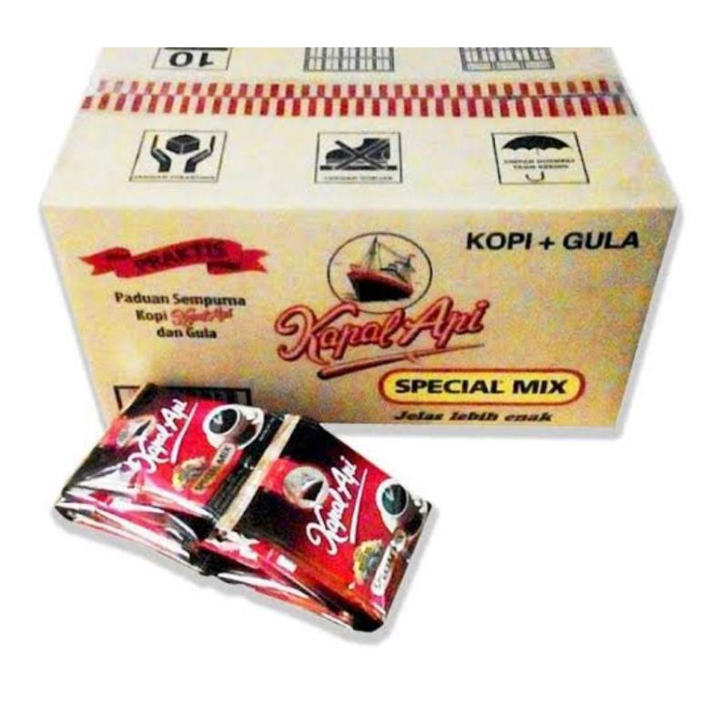 kopi kapal api 1 dus isi 12 renceng