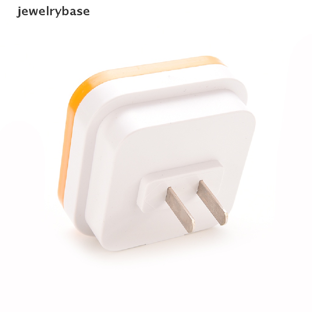 (jewelrybase) Lampu Malam LED Dengan Sensor Induksi Otomatis + Plug US Untuk Kamar Tidur