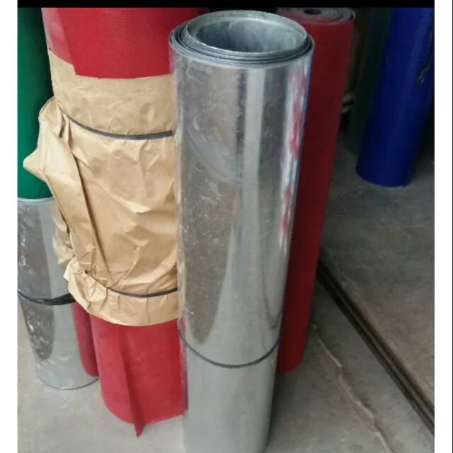 Seng plat / seng talang. Tebal 0,2 mm tinggi 86 cm