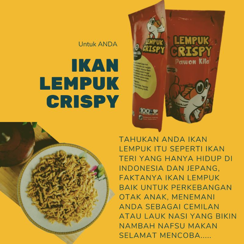 

LEMPUK CRISPY PAWON KITA