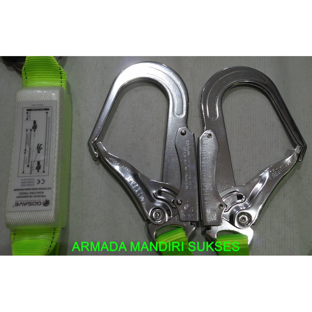 Full Body Harness Double Hook | Safety Belt Double Hook