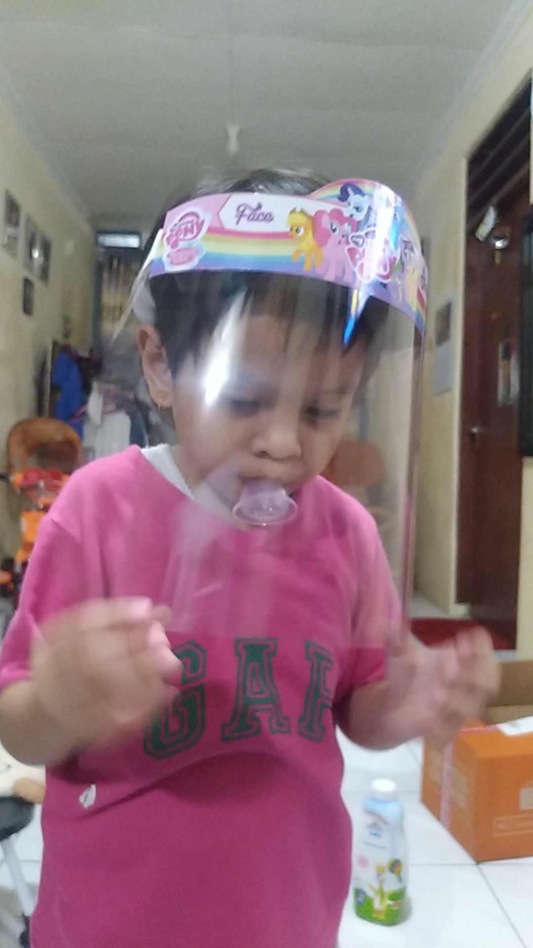 Face Shield Pelindung Wajah Anak-anak Karakter - / Mencegah Infeksi / Anti Fogging / Anti Debu