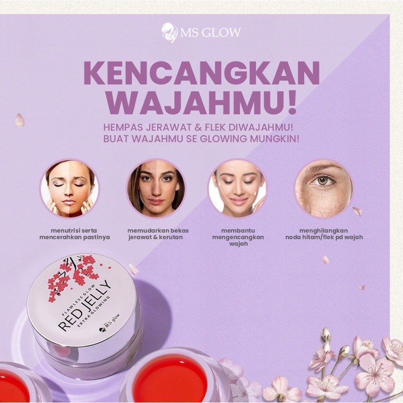 

RED JELLY BY MSGLOW SEJUTA MANFAAT