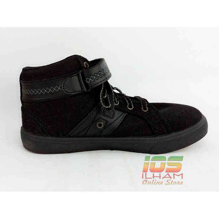 Sepatu Sekolah Anak Ando Triton Size 34-37 Hitam