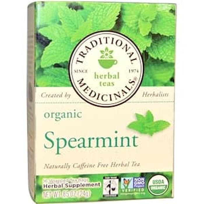 

Traditional Medicinals Herbal Teas Organic Spearmint