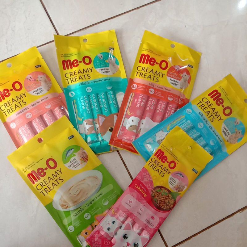 meo creamy treats