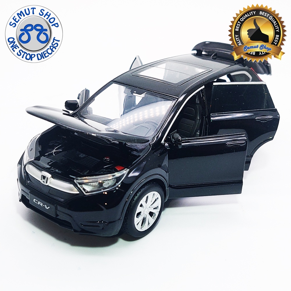 JackieKim Diecast 1:32 Honda CR-V Miniatur Diecast Mobil Honda CRV