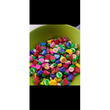 

penghapus anak mini cantik motif buah