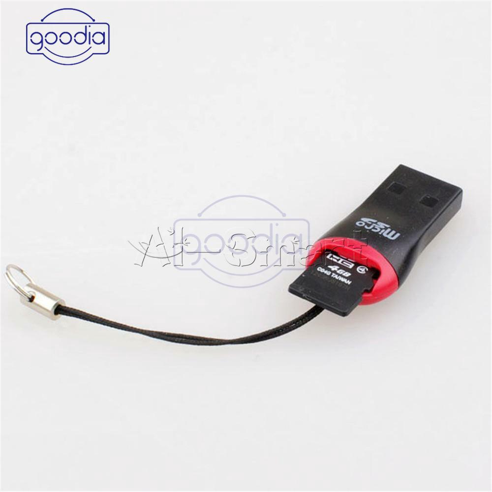 [IN STOCK/COD]  1PCS High Speed USB 2.0 Mini SDHC Micro SD T-Flash TF M2 Memory Card Reader AS