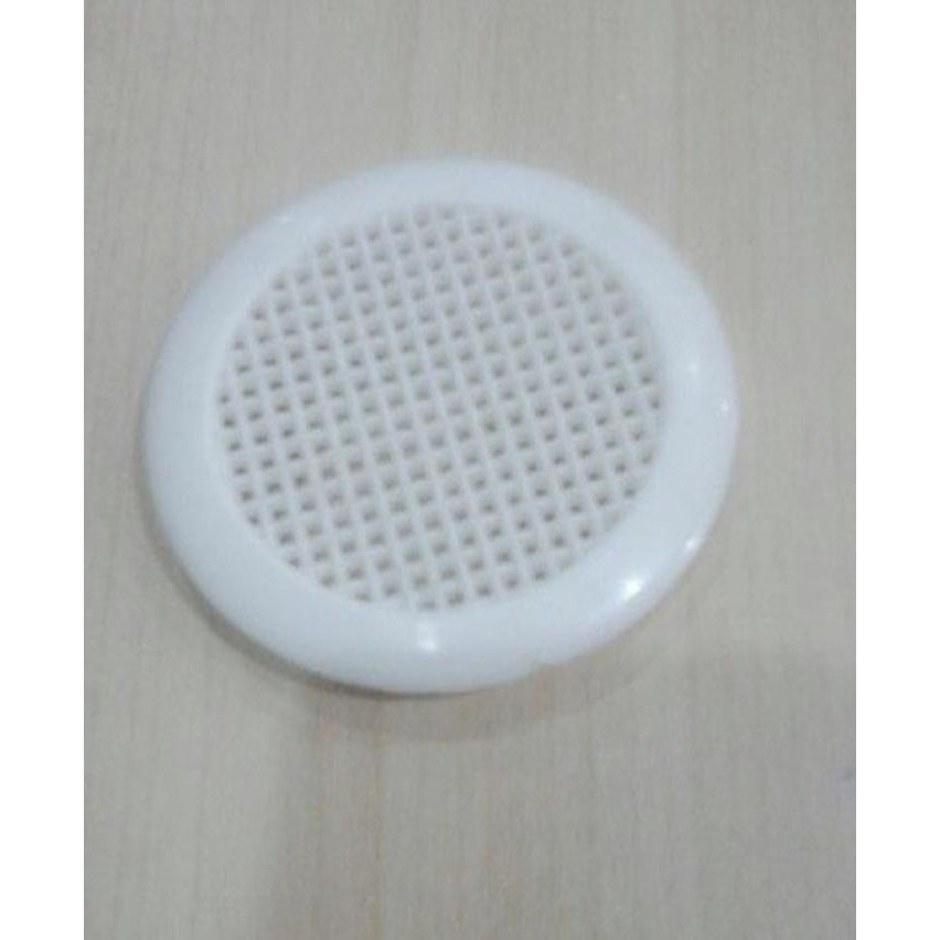 Lubang Hawa Plastik Putih Saringan Hawa Bulat