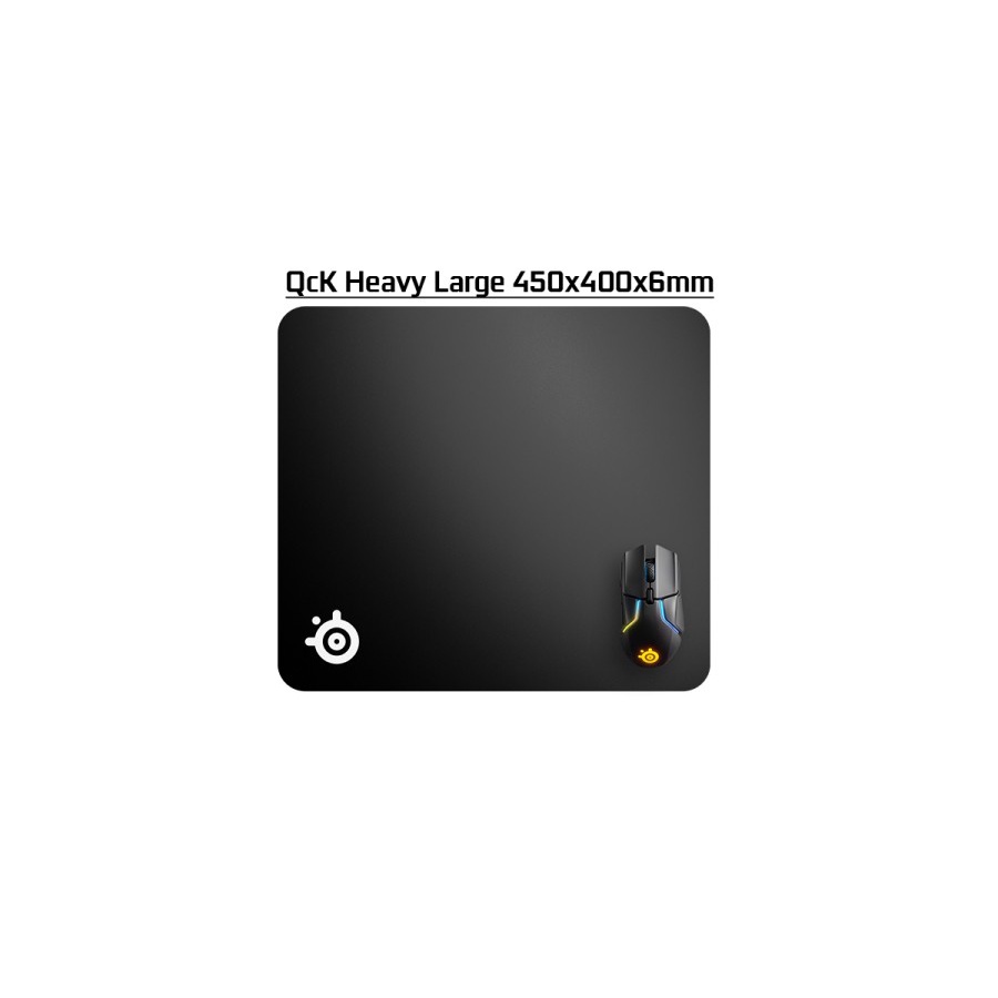 Mousepad Steelseries QcK Heavy Series 6MM - Medium - Large - XXL Size