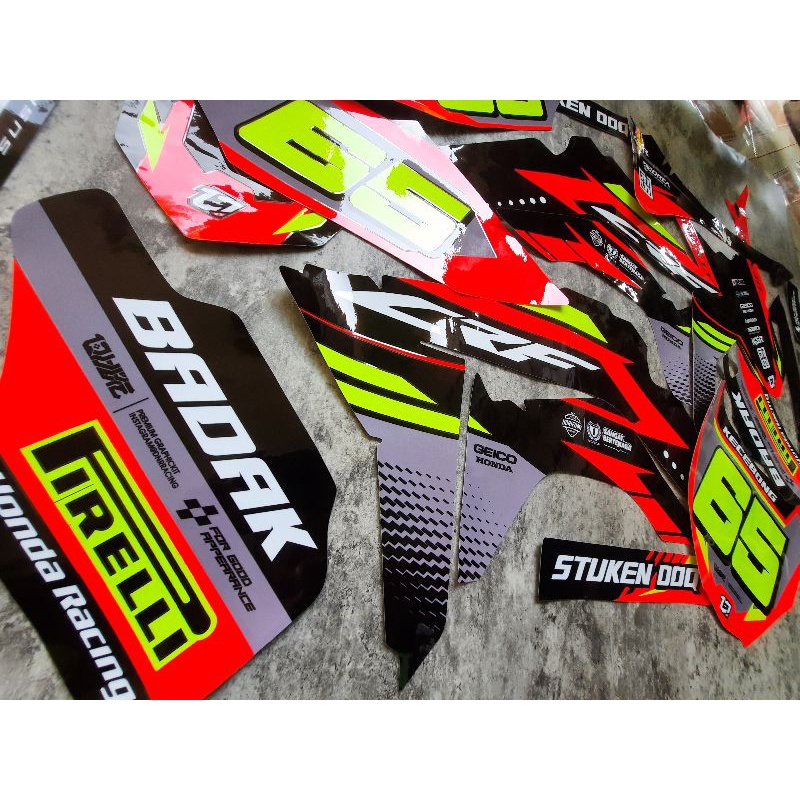 

Custom Decals Special warna Fluo/stabilo // DNR RACING