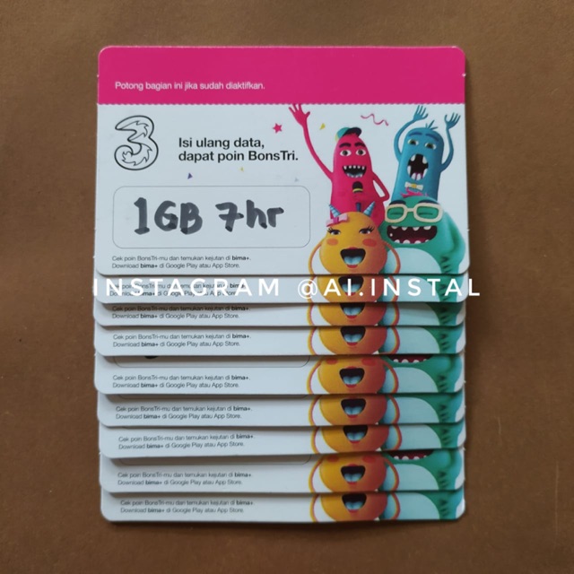 Voucher Tri 1GB SKEWL