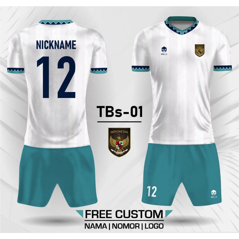 Jual Setelan Jersey Timnas Indonesia Free Nama Dan Logo Shopee Indonesia