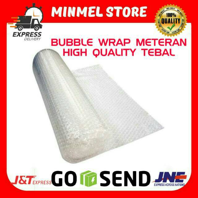 BUBBLE WRAP METERAN, 100x125 Cm BUBBLEWRAP OLSHOP ONLINE SHOP PACKING SURABAYA MURAH