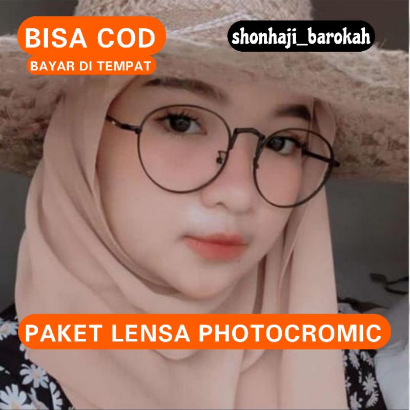 KACAMATA PHOTOCROMIC | KACAMATA MINUS | KACAMATA ANTI RADIASI | KACAMATA PRIA/WANITA | 1738