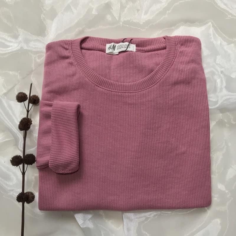 PART 1 KAOS RIB PREMIUM / KAOS LENGAN PANJANG / KAOS TEBAL